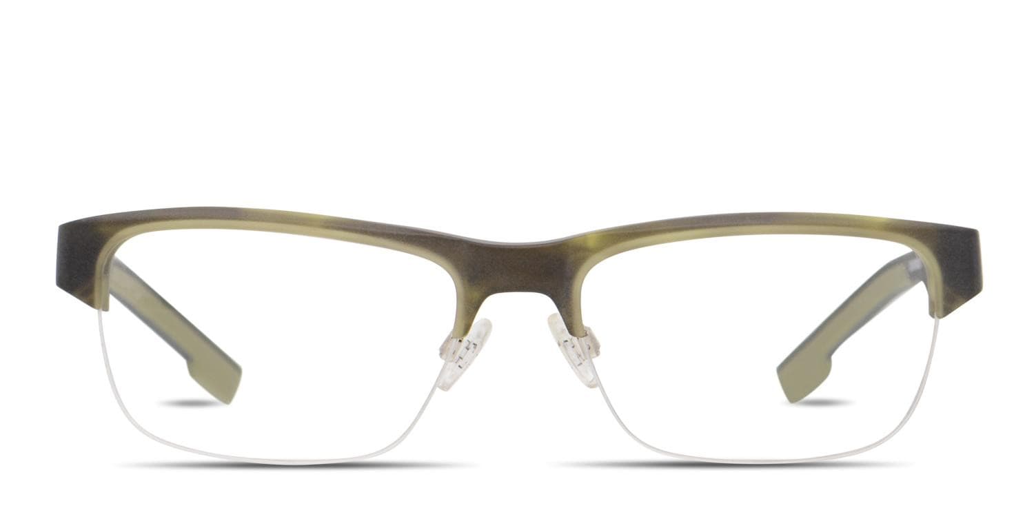 Spy Gordon Green, Black glasses - Green / Black - Frontal View