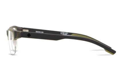 Spy Gordon Green, Black glasses - Green / Black - Side View