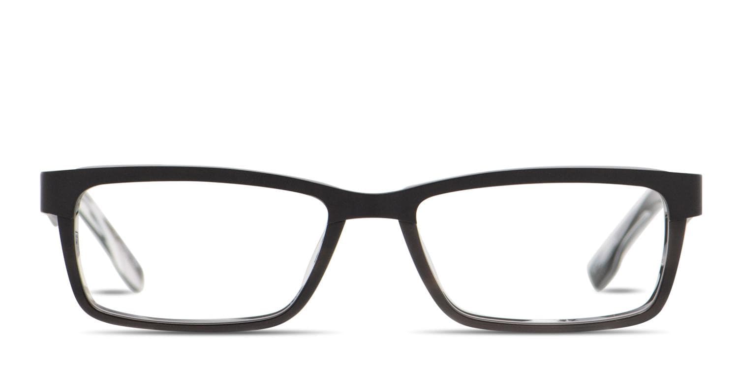 Spy Holden Black, Shiny Black glasses - Black / Shiny Black - Frontal View