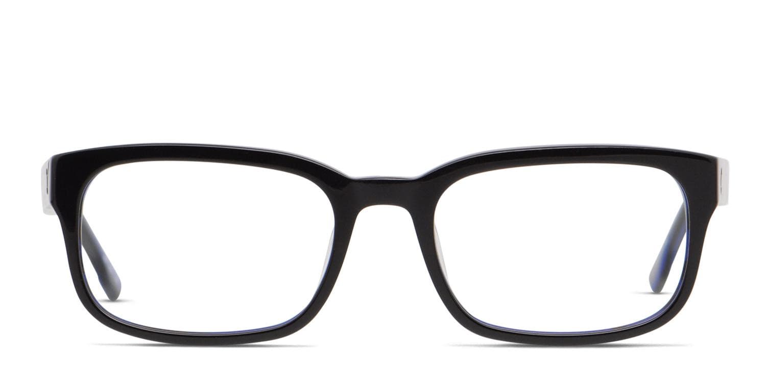 Spy Stevie Shiny Black, Blue glasses - Shiny Black / Blue - Frontal View