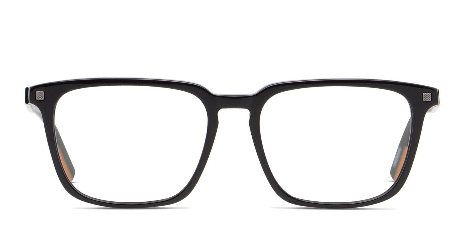 Ermenegildo Zegna EZ5201 Shiny Black Eyeglasses | Includes FREE Rx