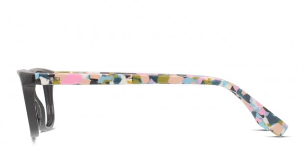 Fendi FF0173 Black Multicolor Eyeglasses Includes FREE Rx Lenses