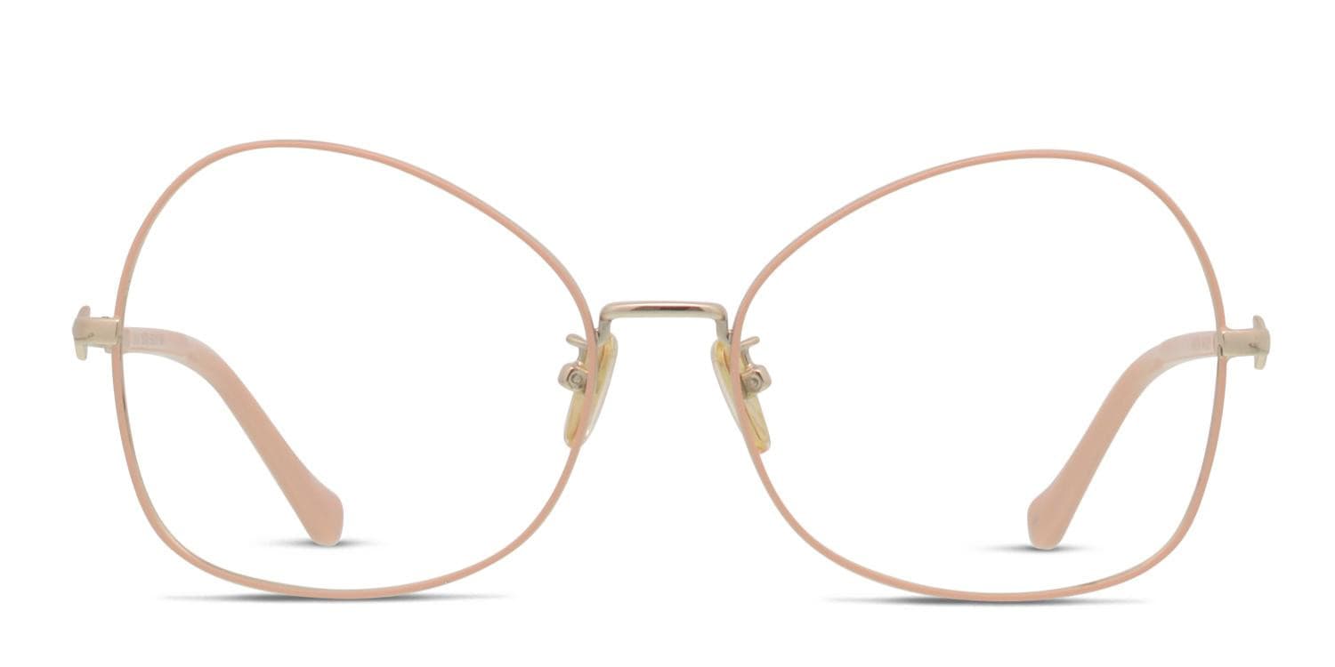Karen Walker Sonja Pink/Gold Prescription Eyeglasses