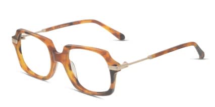 Karen Walker Alek Tortoise/Gold glasses - Tortoise / Gold - Angle View