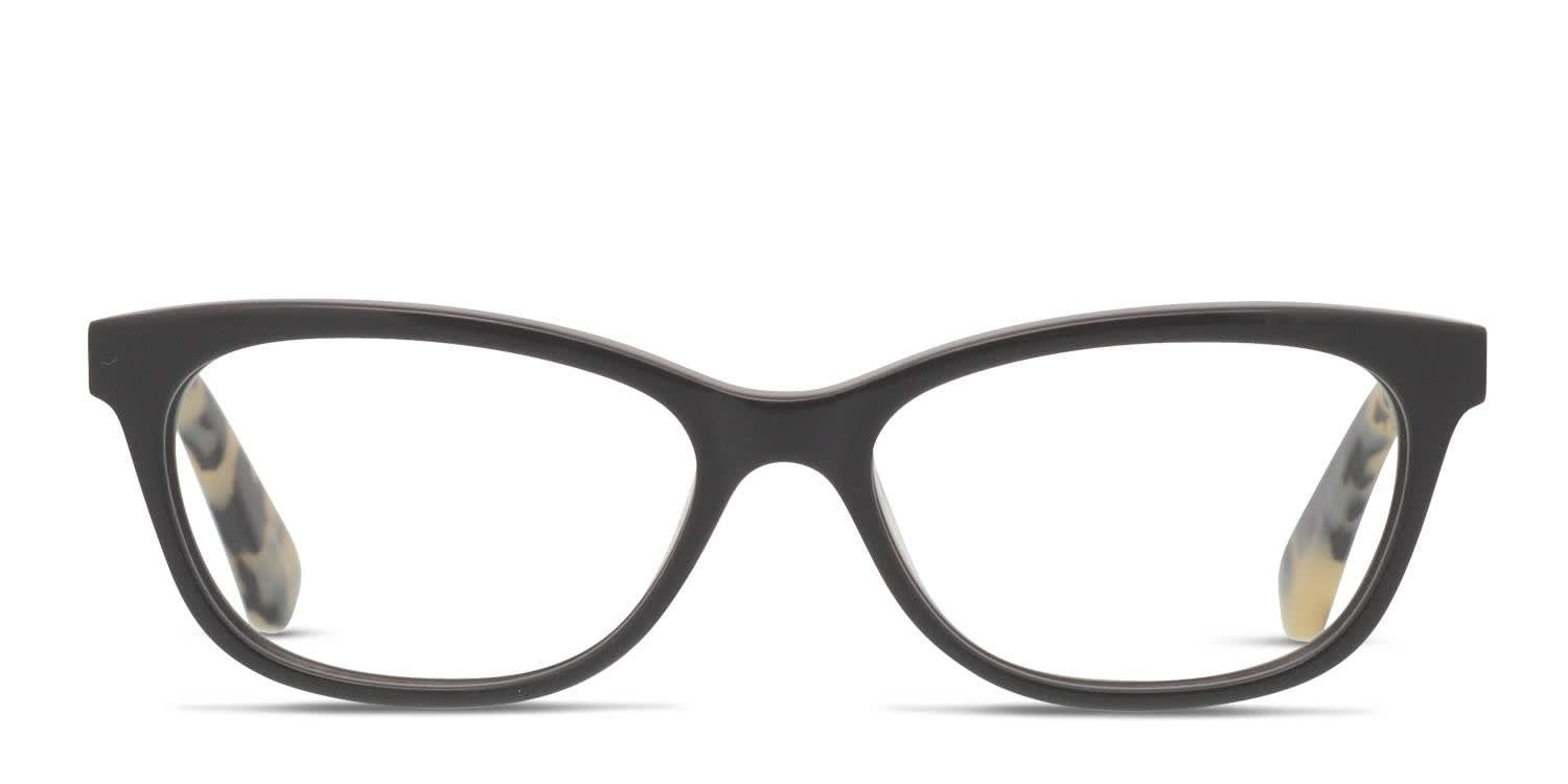 Kate Spade Beckley Black & White Gingham Cat-Eye Gradient Lenses w/case Kate Spade Verna Shiny Black Prescription Eyeglasses main image 4