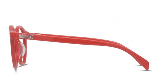 Red moschino glasses sale