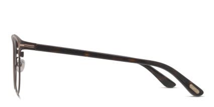 Tom Ford TF5420 Brown, Gold glasses - Brown / Gold - Side View