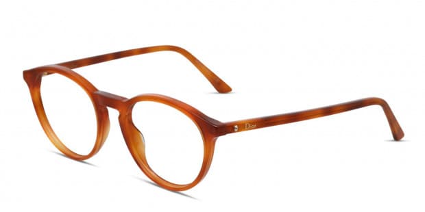 Dior Montaigne 53 Tortoise/Orange Prescription Eyeglasses