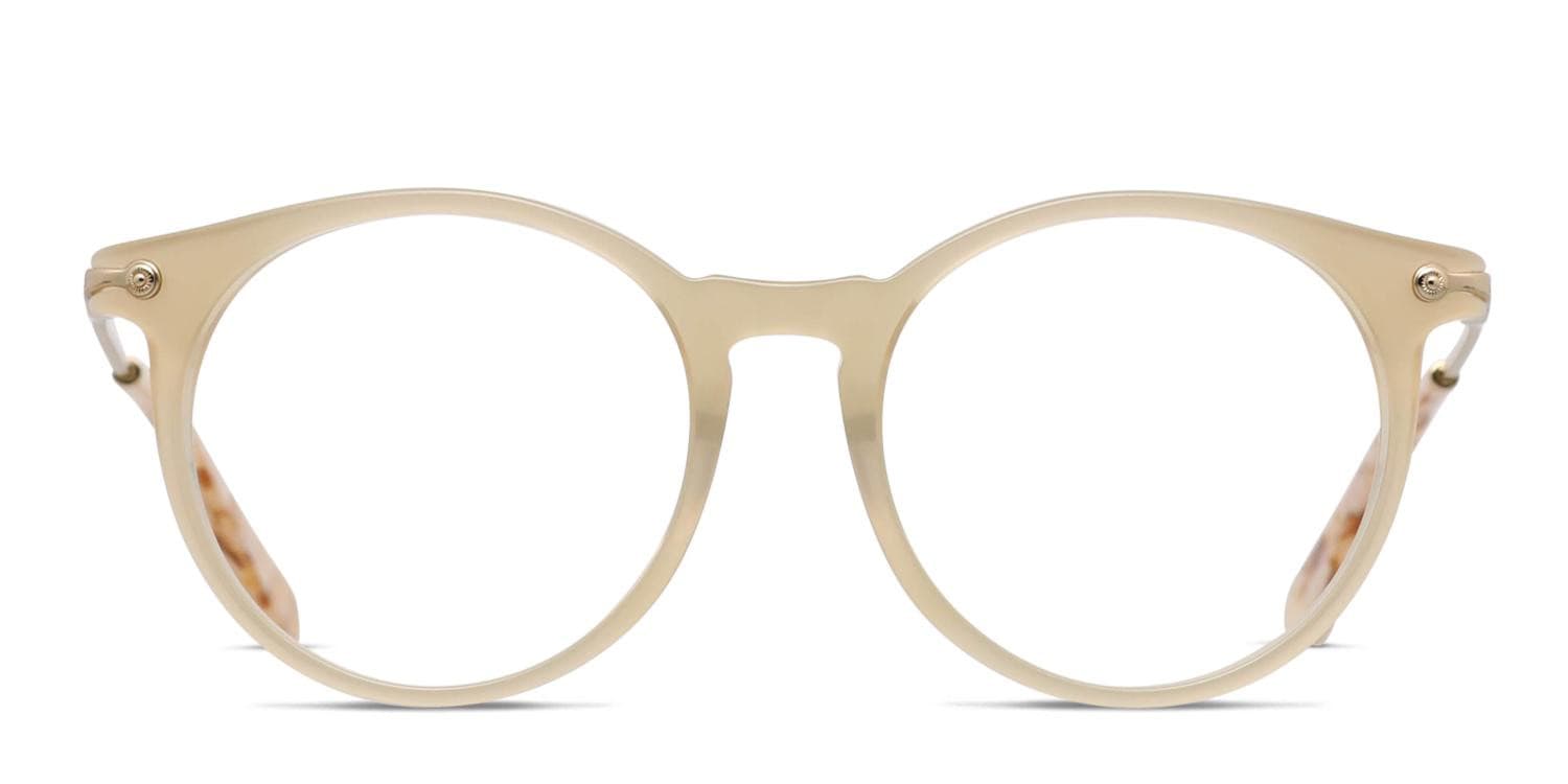 Chloe CE2735 Beige/Clear/Gold Eyeglasses | Includes FREE Rx