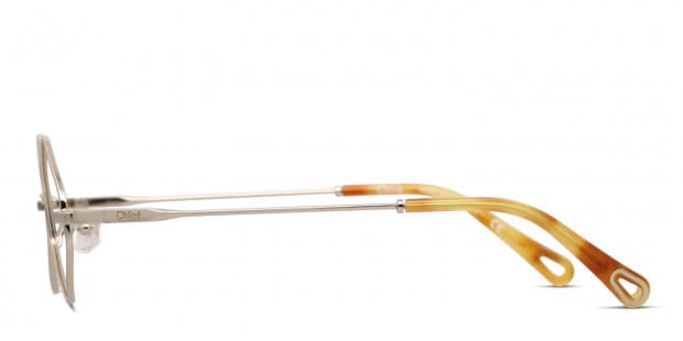 【送料,関税込】 Chloe メガネ Hammered CE2158 Chloe CE2158 Gold/Tortoise Eyeglasses | Includes FREE Rx Lenses