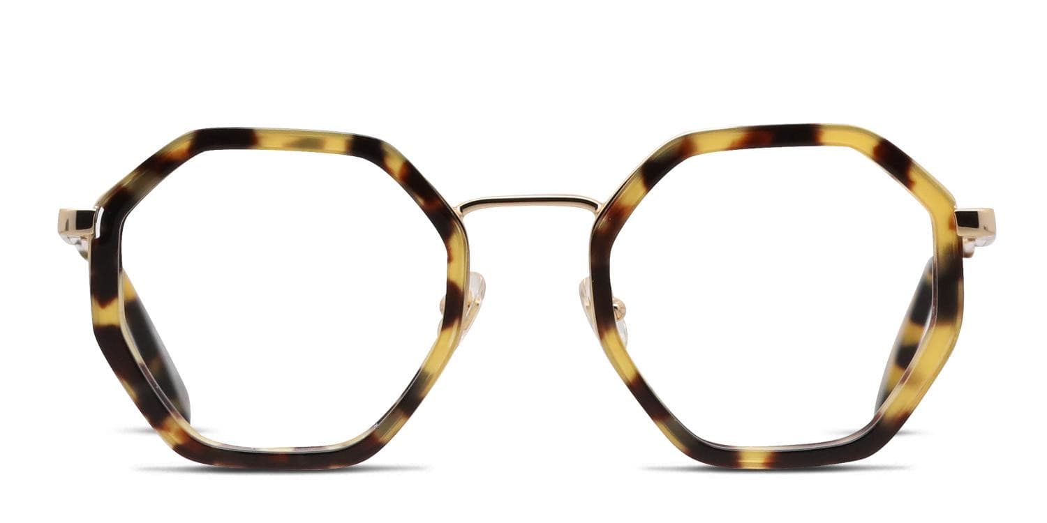 MCM 2696 Tortoise/Yellow/Gold Prescription Eyeglasses