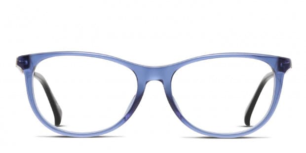 Givenchy GV0109 Blue/Clear/Gold Eyeglasses | Includes FREE Rx Lenses