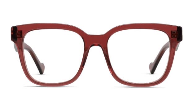 Gucci GG0958O Red/Clear Prescription Eyeglasses