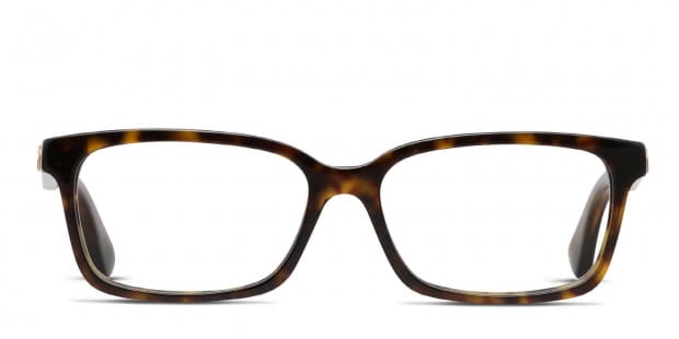 Gucci GG0168O Brown Tortoise Prescription Eyeglasses