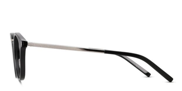 サンローラン　SL 130/k COMBI 001 55◻︎20-145 Saint Laurent SL130 Combi Black/Silver Eyeglasses | Includes FREE