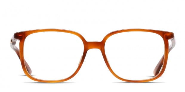 Gucci GG0260O Tortoise/Clear Prescription Eyeglasses
