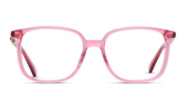 Gucci pink clear glasses best sale