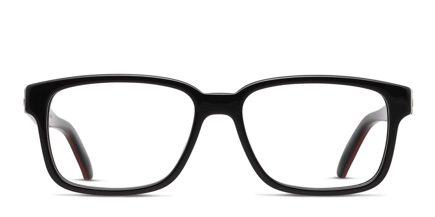 Gucci GG0272O Shiny Black Eyeglasses | Includes FREE Rx Lenses
