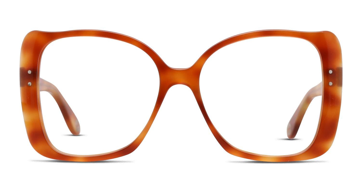 Gucci GG0473O Tortoise glasses - Tortoise - Frontal View