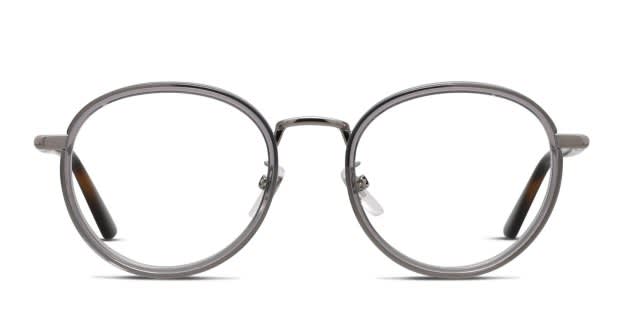 Gucci GG0393OK Gray/Gunmetal Eyeglasses | Includes FREE Rx Lenses