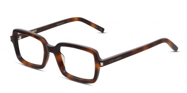 【公式ショップ】 Laurent Saint SL Eyeglasses Prescription Tortoise/Brown 278 ブーツ