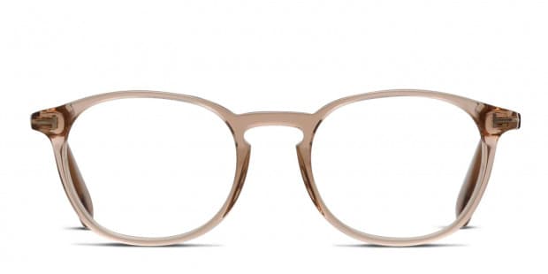 Tom Ford TF5583 B Beige Clear Prescription Eyeglasses