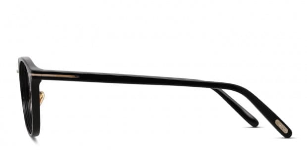 Tom Ford TF5728-D-B Black/Gold Prescription Eyeglasses