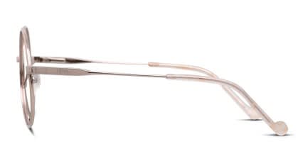 Liu Jo LJ2132 Pink, Rose Gold glasses - Pink / Rose Gold - Side View