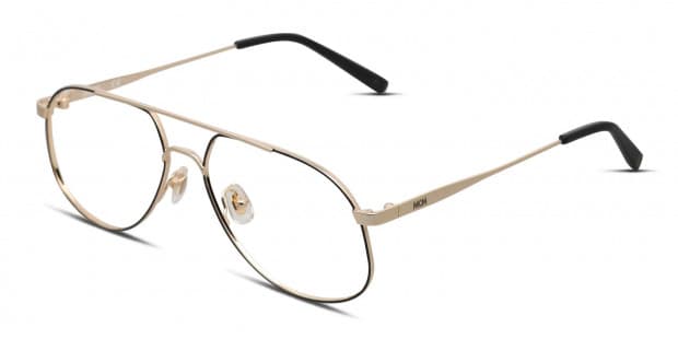 MCM 2138 Black/Gold Prescription Eyeglasses