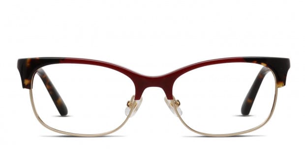 Kate Spade Adali Red Tortoise Gold Prescription Eyeglasses