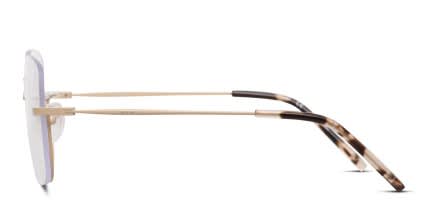 DKNY DK1001 Beige glasses - Beige - Side View