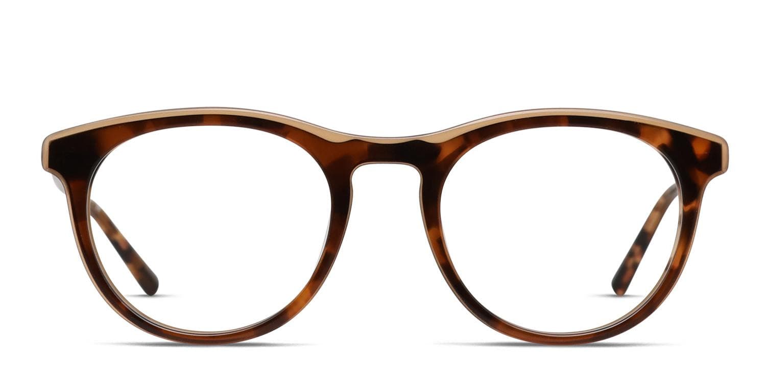 DKNY DK5023 Brown, Tortoise glasses - Brown / Tortoise - Frontal View