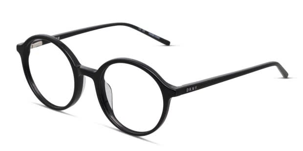 DKNY サングラス DKNY DK5026 Shiny Black Eyeglasses | Includes FREE Rx Lenses