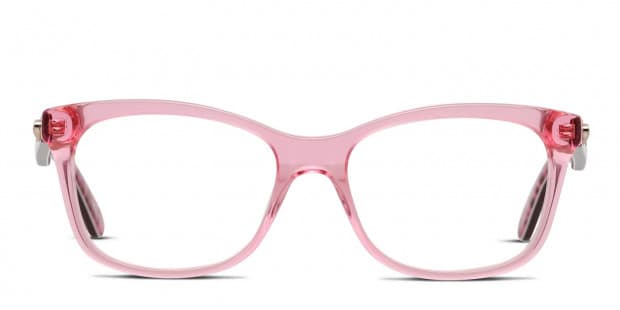 Moschino Love MOL517 Pink/Clear Eyeglasses | Includes FREE Rx Lenses 