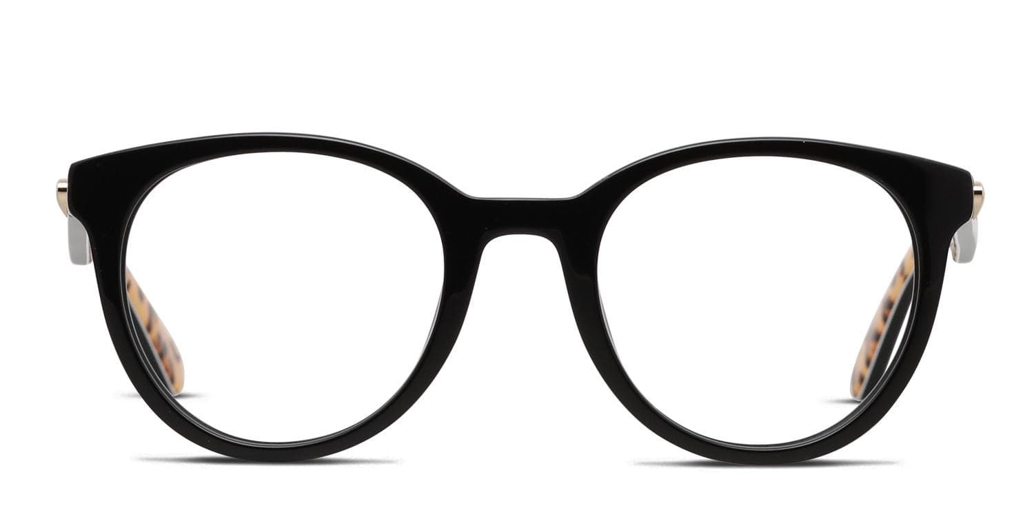 Moschino Love MOL518 Shiny Black Eyeglasses | Includes FREE 