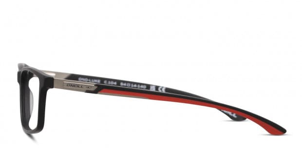 O Neill ONO Luke Black Eyeglasses Includes FREE Rx Lenses