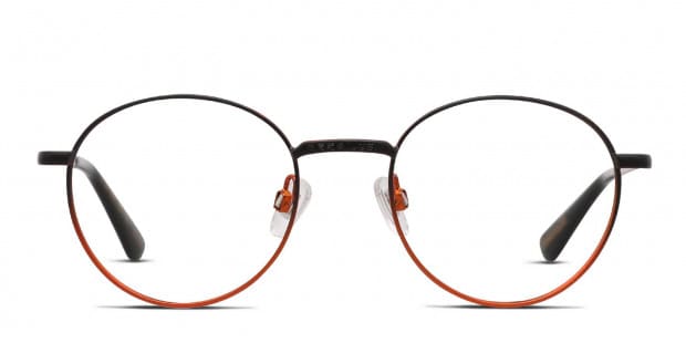 Superdry SDO Dakota20 Black Orange Eyeglasses Includes FREE Rx