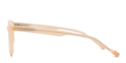 Le Specs Nomad Beige glasses - Beige - Side View