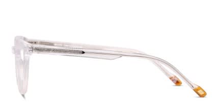 Le Specs Believer Clear glasses - Clear - Side View