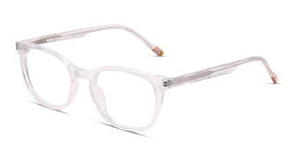 Le Specs Believer Clear glasses - Clear - Angle View