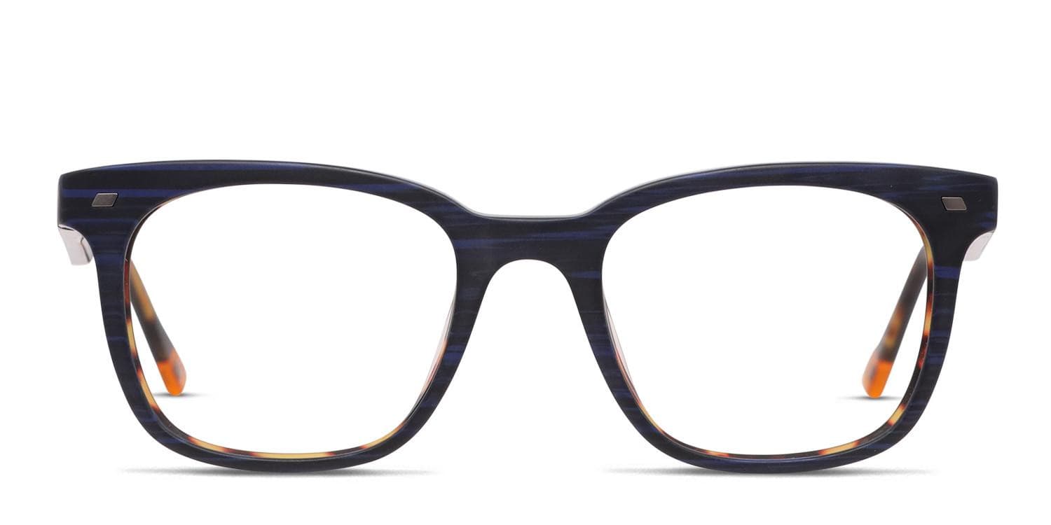 Le Specs Black Frame Sunglasses with Blue Lenses Hey Ya! Black Female Oval Blue Light | Le Specs main image 2