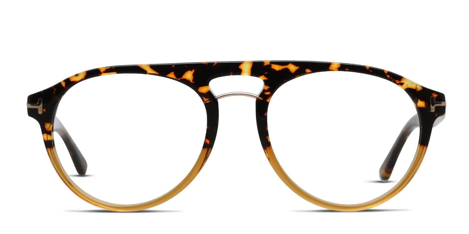 Tom Ford TF5587-B Tortoise/Brown Prescription Eyeglasses