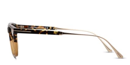 Tom Ford TF5589-B Tortoise, Brown glasses - Tortoise / Brown - Side View