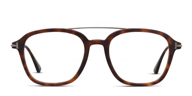 Tom Ford TF5610-B Brown/Tortoise/Silver Prescription Eyeglasses
