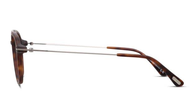 Tom Ford TF5610-B Brown/Tortoise/Silver Prescription Eyeglasses