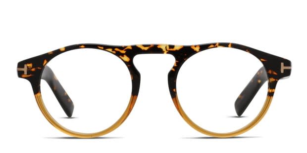 Tom Ford TF5628-B Tortoise/Brown Prescription Eyeglasses