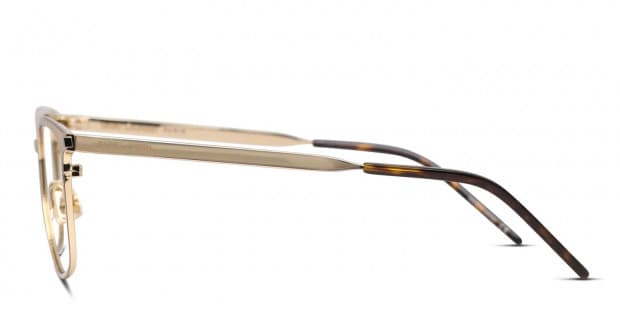 Saint laurent gold glasses hot sale
