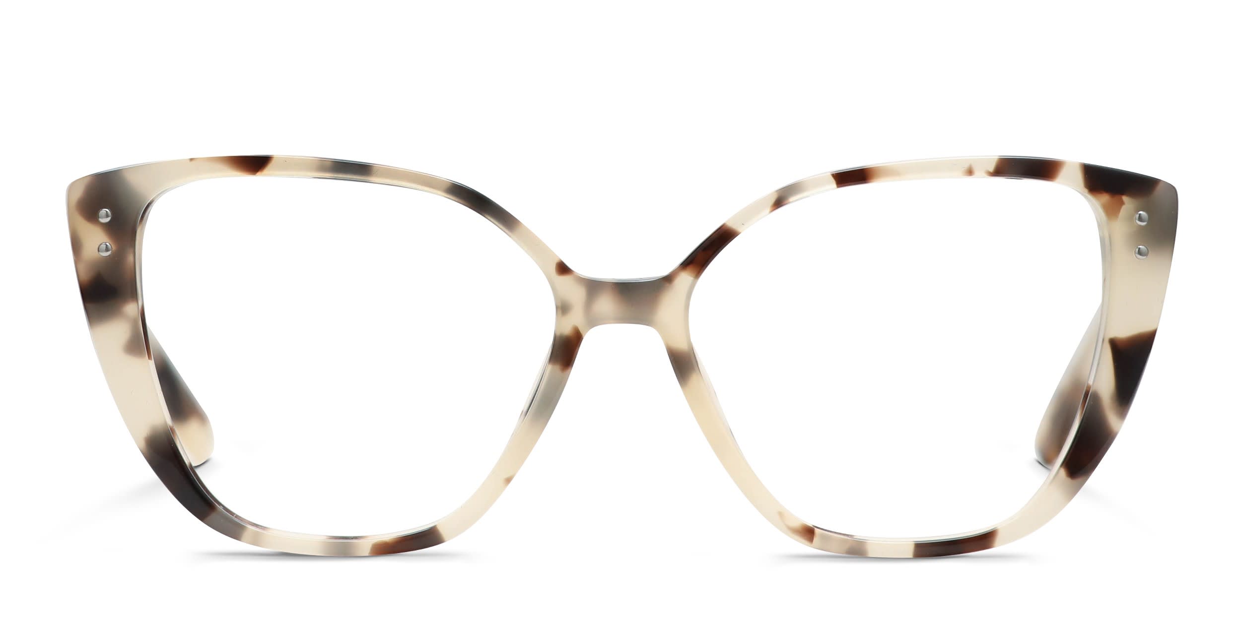 Diff Amelia Tortoise, Beige glasses - Tortoise / Beige - Frontal View