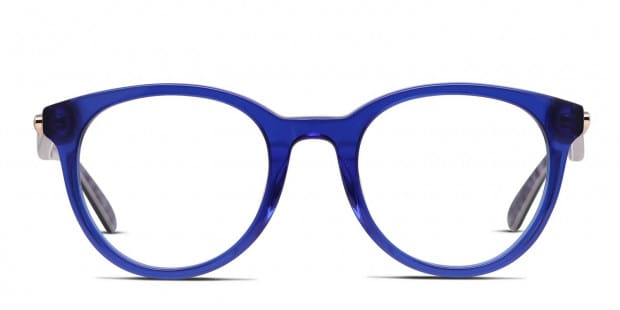 Moschino Love MOL518 Blue Eyeglasses | Includes FREE Rx Lenses