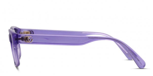 小物 Archive GUCCI clear sunglasses purple Gucci GG0716O Purple/Clear Prescription Eyeglasses